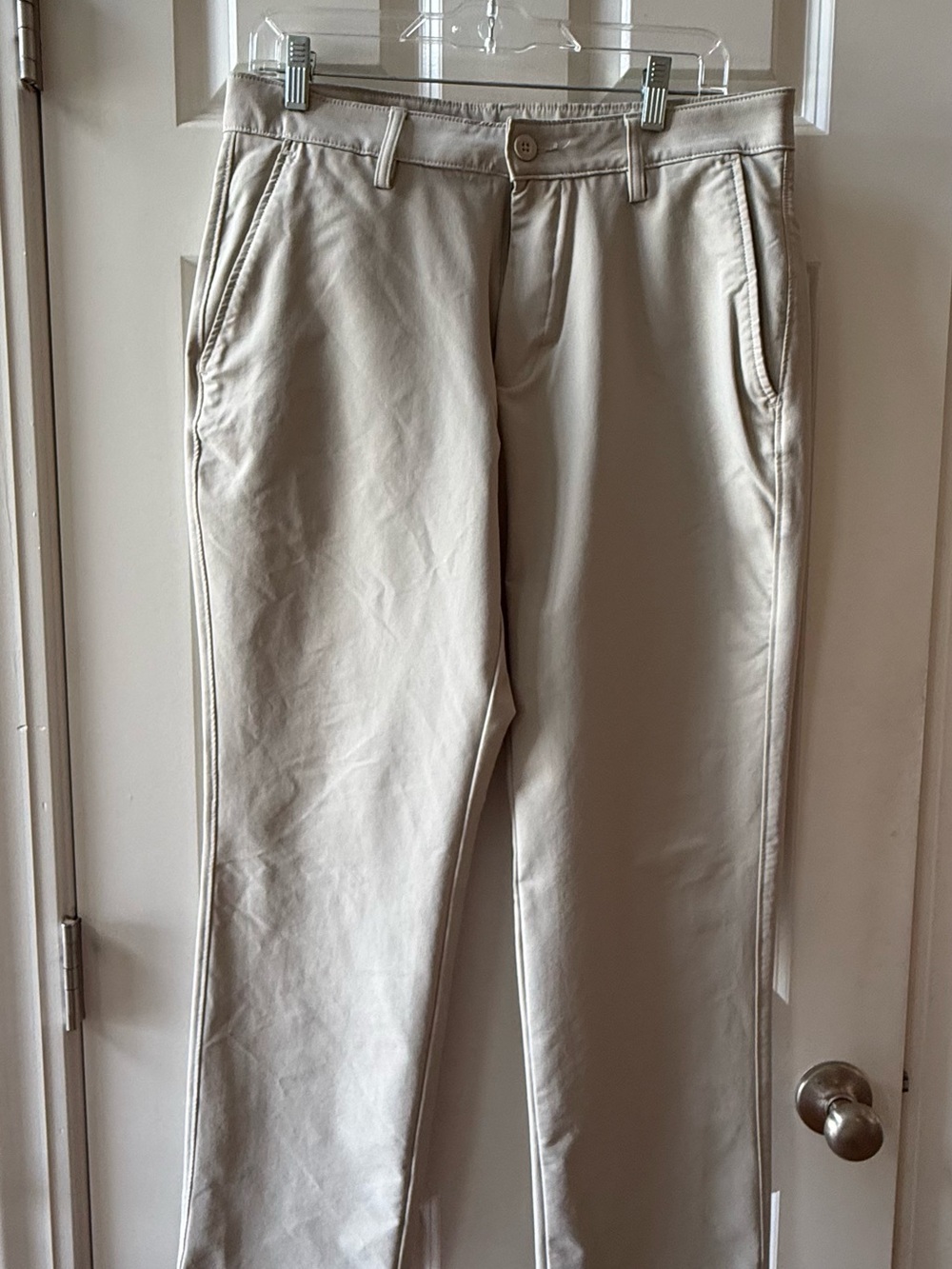 Under Armour Men's Light Beige Golf/Dress Pants